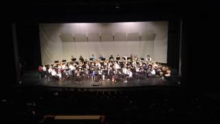 2017 AUHSD Jr High School Honor Band quotSomewhere Over the Rainbowquot arr Jerry Brubaker [upl. by Ecirtram191]