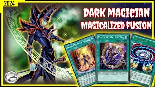 DARK MAGICIAN DECK WITH MAGICALIZED FUSION  Gameplay AUGUST 2024  Yugioh Duel Links [upl. by Hooke]