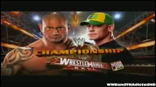 WWE Wrestlemania 26 Match Card All Matches [upl. by Lindblad]