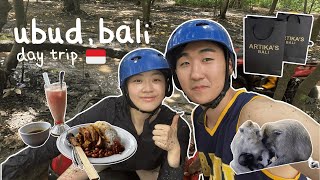 what we did in UBUD INDONESIA 🇮🇩 monkey forest ATV tour silver making [upl. by Asi107]