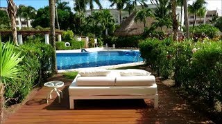 Excellence Riviera Cancun AllInclusive Resort Mexico  Room Tour SwimUp Suite [upl. by Havot]