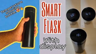 Flask With LED Temperature Display Smart Water Bottle [upl. by Crane]