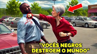 MULHER RACISTA AGRIDE HOMEM NEGRO E LEVA A PIOR VOCÊ NÃO VAI ACREDITAR NO QUE ELE FEZ DEPOIS [upl. by Eelannej604]