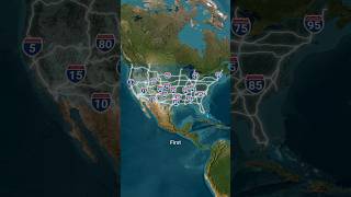 How Highways are Numbered 🚗 US Interstate Highways 🇺🇸 [upl. by Fuller]