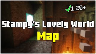 Stampys Lovely World Map 1205  Download amp Install Stampys Lovely World Map for Minecraft 1205 [upl. by Onitnas9]