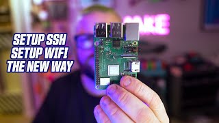 Setup Raspberry PI OS with SSH and WIFI the NEW 32021 Easy Way [upl. by Pierrepont142]