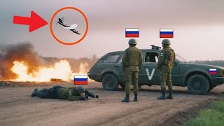 HIMARS destroys a huge Russian convoy with precise hits The Best Moments [upl. by Amzu]