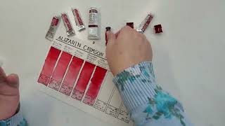 Alizarin Crimson and Lightfast Substitutions in Watercolour [upl. by Wiley]