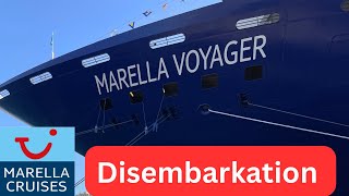 Marella  Voyager  Disembarkation  Palma [upl. by Esyla]