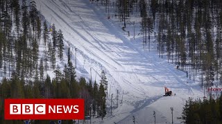 Coronavirus The ski resort saving snow for next season  BBC News [upl. by Nerad]