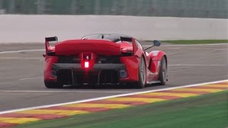 30 Million Ferrari FXX K  INSANE V12 EXHAUST SOUNDS [upl. by Reviel345]