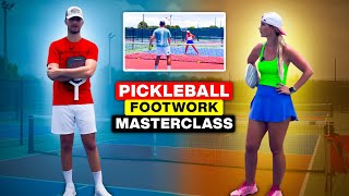 Pickleball Footwork Masterclass Serves Returns Transition Zone Kitchen and More [upl. by Anibur]