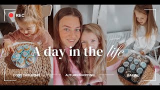 OCTOBER VLOG  DAY IN THE LIFE  OUR RETURN TO YOUTUBE  AUTUMN BAKING amp FAILED TRIP TO BampM [upl. by Orvan698]