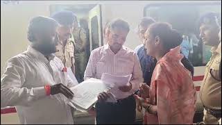 Railway Minister  rail mantri at station of karjatkjt BB div csmt cR  kus [upl. by Millard]