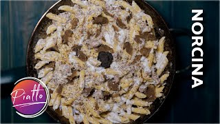 Pasta alla NORCINA ❤️  Ricetta ORIGINALE e TRADIZIONALE  Pasta con TARTUFO [upl. by Anastasius]