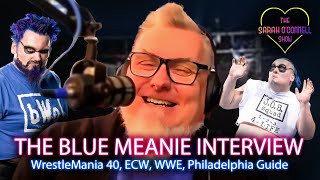 The Blue Meanie interview  WrestleMania 40 ECW WWE Philadelphia BWO career shoot interview [upl. by Atikram]