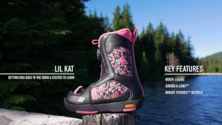 K2 LIL KAT—2018 Snowboard Boots [upl. by Tfat]