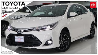 Toyota Corolla Grande X Black Interior 18 2023 Detailed Review with Price [upl. by Manuela]