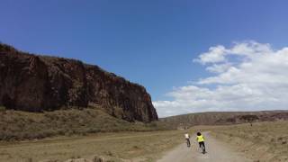 Bicycle Ride In Hells Gate National Park Kenya [upl. by Aitital200]