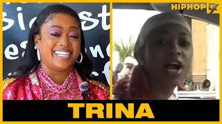 Trina Reacts To Viral Miami Party Video [upl. by Akedijn]