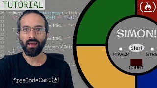 Simon Game JavaScript Tutorial for Beginners [upl. by Marley]