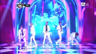 엠카운트다운  빅스다칠 준비가 돼 있어 ON and ON by VIXXMcountdown 2013124 [upl. by Annuahs]