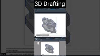 3D Dimensioning autocad solidworks inventor cad cadsoftware cadtrick draftingsoftware [upl. by Lieberman16]