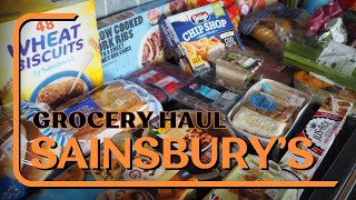 Sainsbury’s Grocery Haul  Weekly Food Shop  14th June 2024 [upl. by Annala]