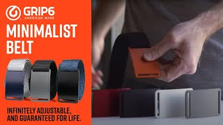 Minimalist Interchangeable Belts  GRIP6 [upl. by Adolpho]