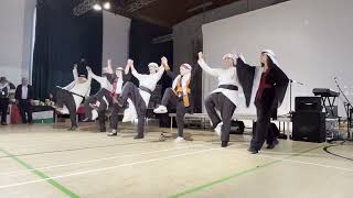 Ana Dammi Falastini Dabke Dance Routine Nakba 75 Sunday 14052023 1516pm Edinburgh Scotland UK [upl. by Reinold]