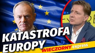 SAMOZAGŁADA EUROPY Dr Bartoszewicz nie patyczkuje się z Tuskiem  Wieczorny Express [upl. by Orteip]