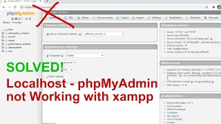 How to fix localhost and phpmyadmin not opened with xampp [upl. by Kristan]