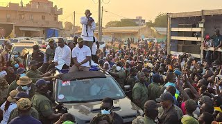 🔴Caravanentionle du Pr Pastef SONKO Medina  Ouakam  Yoff  Dernier Jour Campagne Législatives [upl. by Stalk]