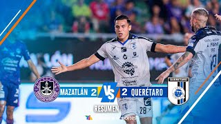 Resumen Mazatlán 22 Querétaro  Jornada 11  Liga BBVA MX Apertura 2024 [upl. by Ikaz787]