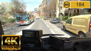 Bus 184  Fresnes Pasteur  Porte d’Italie [upl. by Emili]