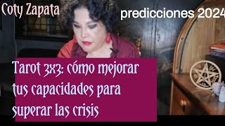 TAROT 3X3 tres opciones tres respuestas tres consejos Frente a las crisis [upl. by Nnaeitak]