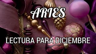 ARIES  Lectura del mes de Diciembre General y Amor ♥️ [upl. by Robinia]