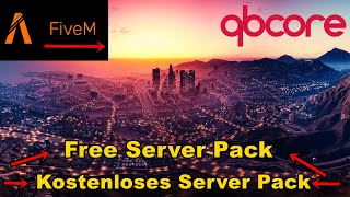 FiveM  Free Roleplay Server Pack QbCore   Kostenlos [upl. by Yecies]