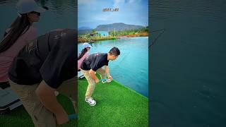 I took the fishing challenge with aditi।🐟🐟।facts fishing viralvideo trending shorts [upl. by Ahseikal]