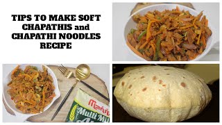 Chapathi noodles recipe using Manna Multi Millet AttaTips to make soft ChapathiQuick dinner recipe [upl. by Bearce]