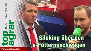 SilokingVertriebsleiter über den elektrischen Futtermischwagen e0 eTruck 1408 [upl. by Enamart]