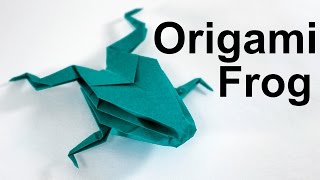 Origami Frog Tutorial Traditional [upl. by Ricky]