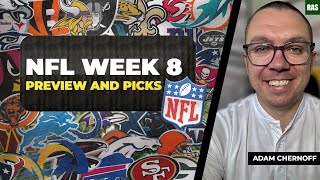 NFL Week 8 Picks and Game Previews 2024 [upl. by Mw]