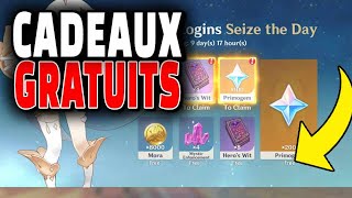 Nouveaux Cadeaux Gratuit sur Genshin Impact PrimoGemmes [upl. by Irmgard]