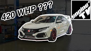 Sensasi 420 WHP Honda Civic Type R FK8 [upl. by Carolee]