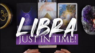 LIBRA TAROT READING  quotDIVINE CONCEPTIONquot JUST IN TIME [upl. by Ahsemrac592]