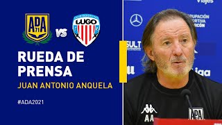 Rueda de prensa de Juan Antonio Anquela previa al AD Alcorcón  CD Lugo J13 [upl. by Macilroy]