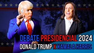 Debate Presidencial 2024 I Donald Trump x Kamala Harris [upl. by Koziara517]