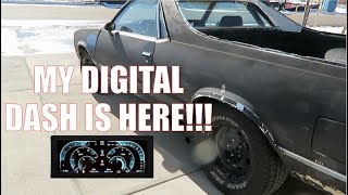 NEW DIGITAL DASH KIT  EL CAMINO UPDATE [upl. by Lien]