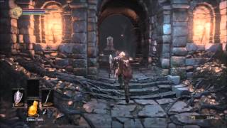 Dark Souls 3  Easy way to get Uchigatana at the start of the game easy sword master kill [upl. by Yereffej]